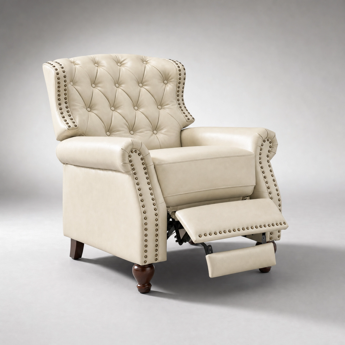 Tywin Genuine Leather Recliner Wingback