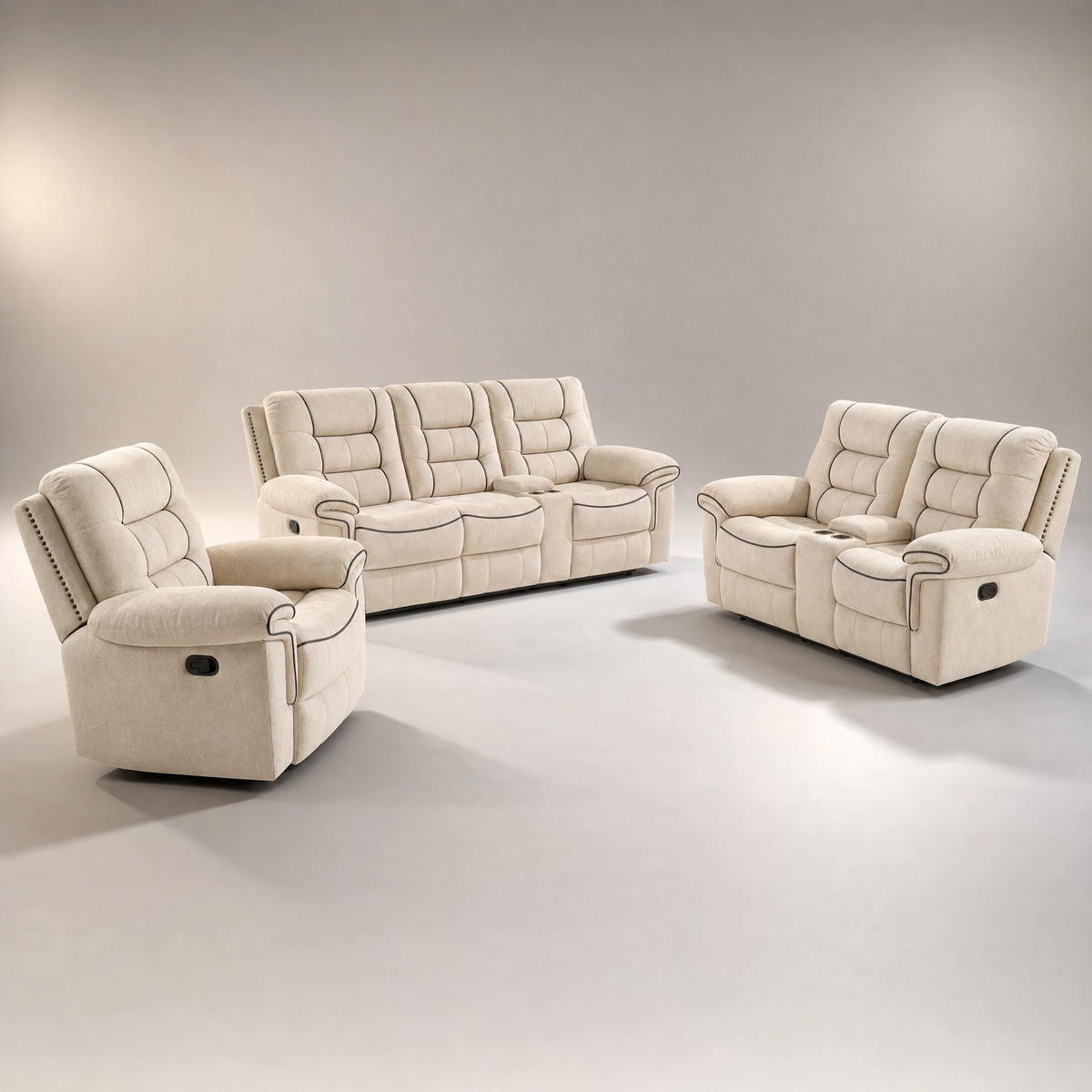 Heidy Three-Piece Sofa