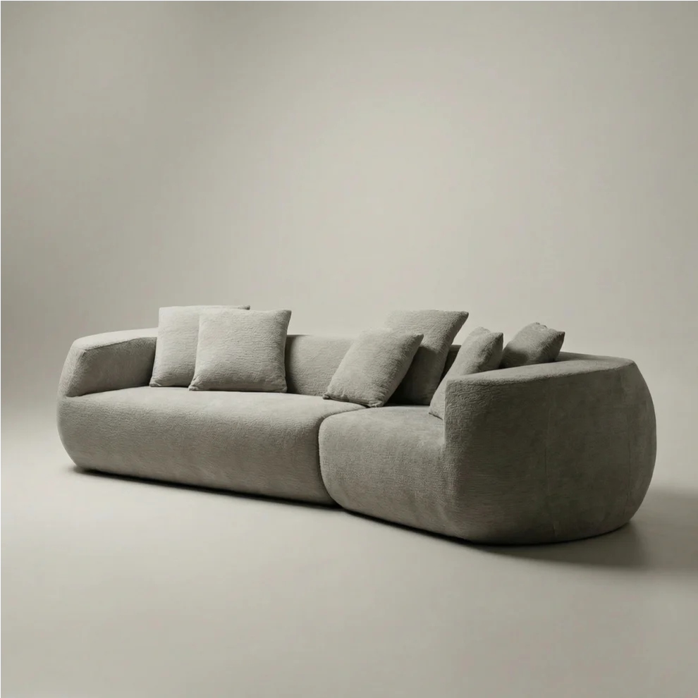 Marcella Four Seater Boucle Sofa
