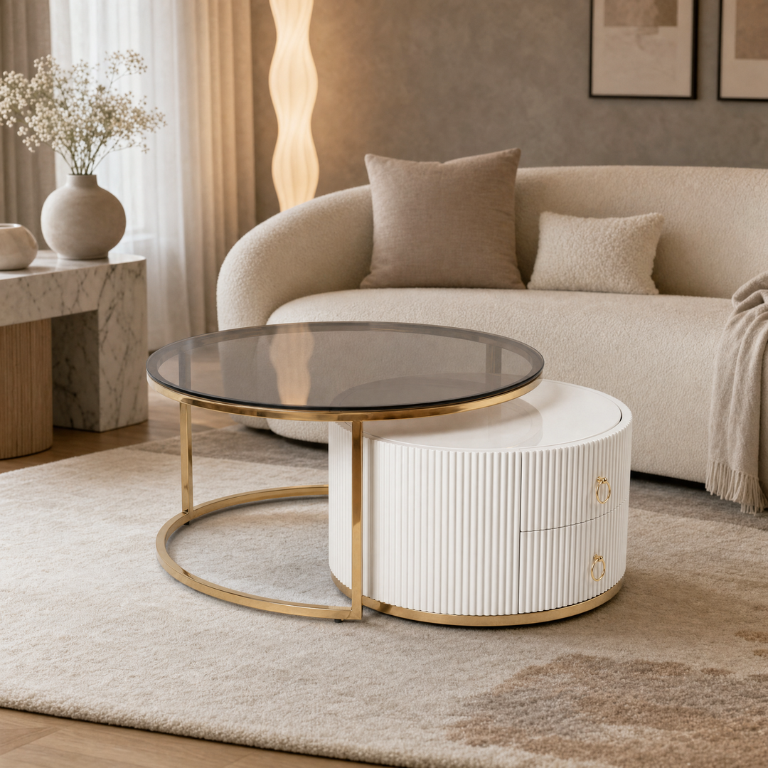 Mercury Set Of Two Coffee Table