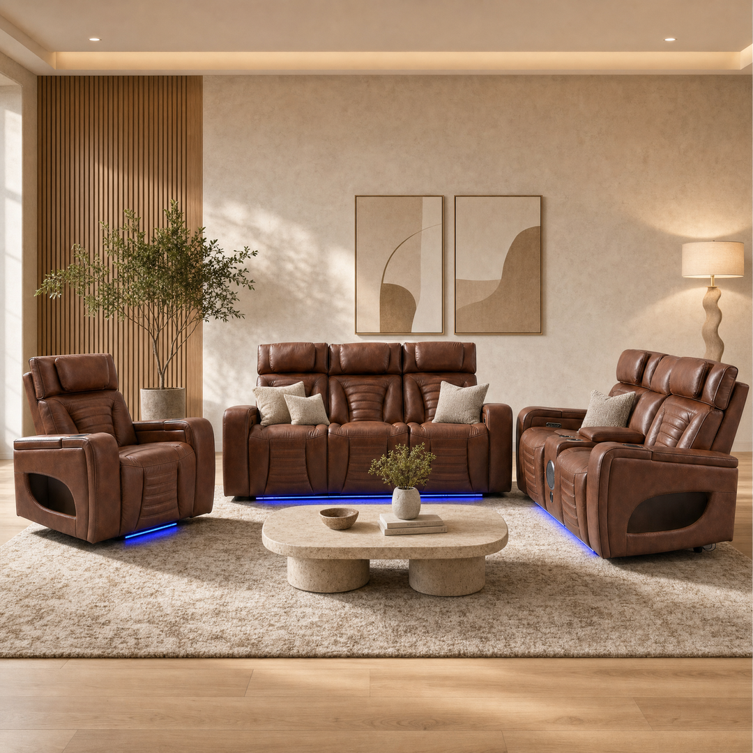 Zinobi Three-Piece Sofa